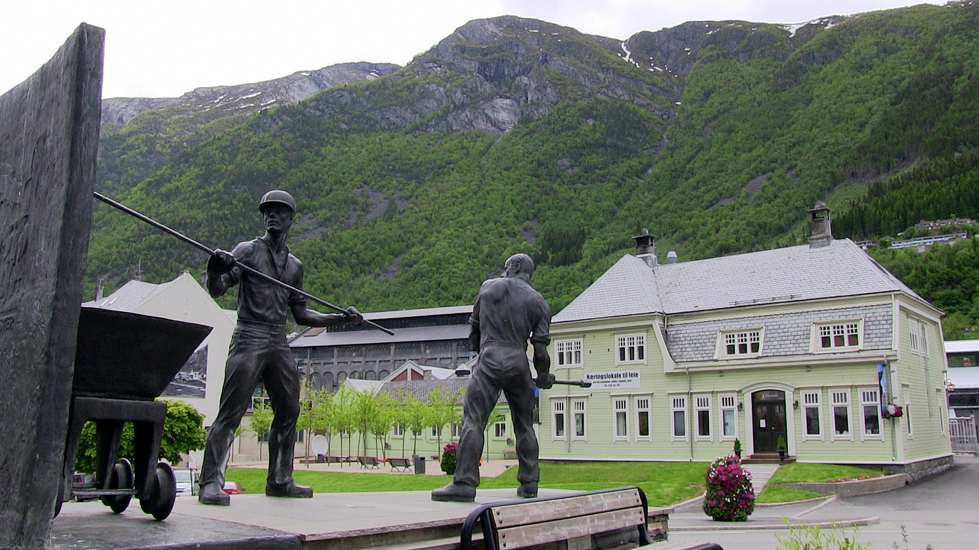 The monument "Smeltaren".  © Anne Gullbjørg Digranes
